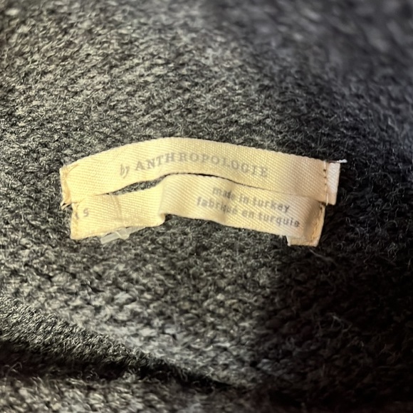 Funnel Neck Sweater w/wide cuffed sleeves - Picture 3 of 5